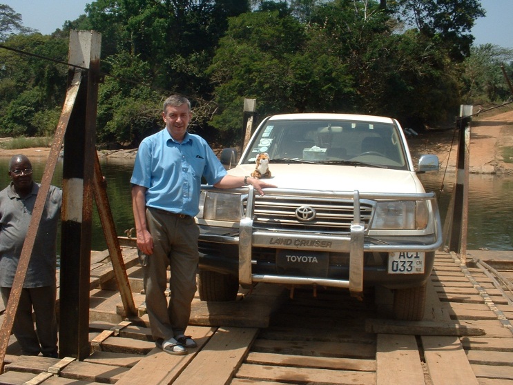 John Spencer in Sierra Leone