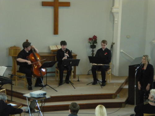 Music in the Afternoon for Christian Aid 2012